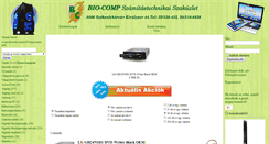 Desktop Screenshot of biocomp.hu