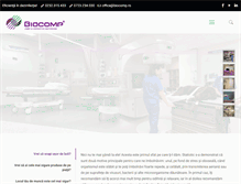 Tablet Screenshot of biocomp.ro